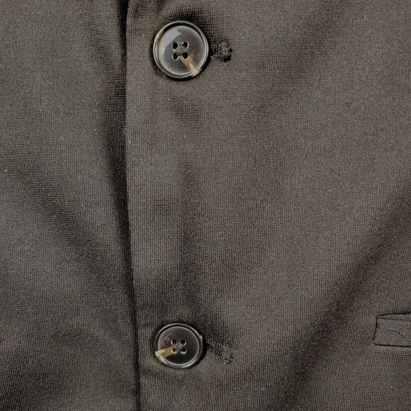 Zara Black Comfort Jacket Blazer Womens Large - Picture 5 of 11